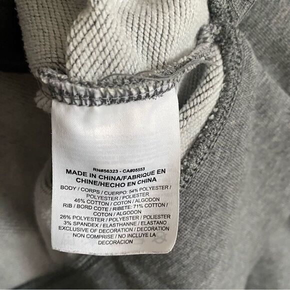 Nike Dri Fit Grey Puff Logo Sweater Womens Size XS - Picture 4 of 7